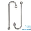 Pair of J-Tubes Stainless Steel