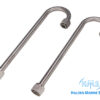 Pair of J-Tubes Stainless Steel