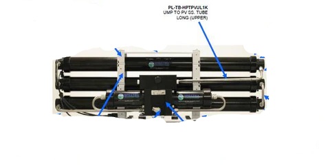 Pump To Pressure Vessel Stainless Steel Tube Upper Long 1000